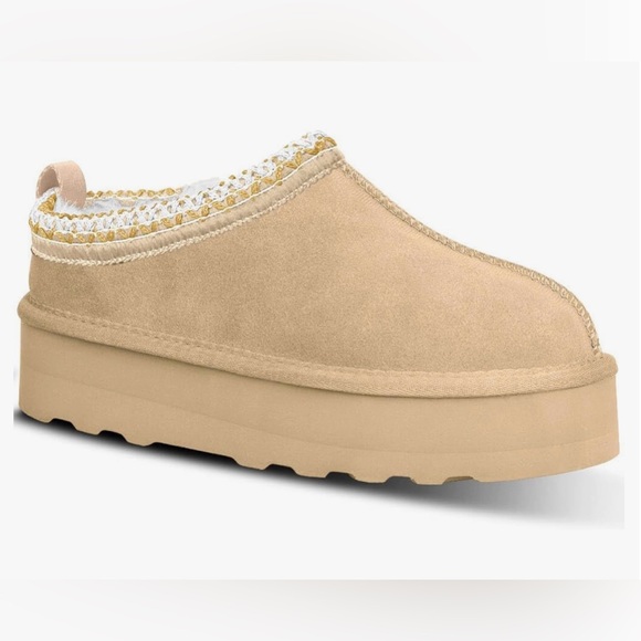 INPAKSA Shoes - IN PAKSA Women's Slippers Platform Mini Boots Short Ankle Boot